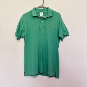 Lacoste Men's Polo Shirt in Vibrant Green